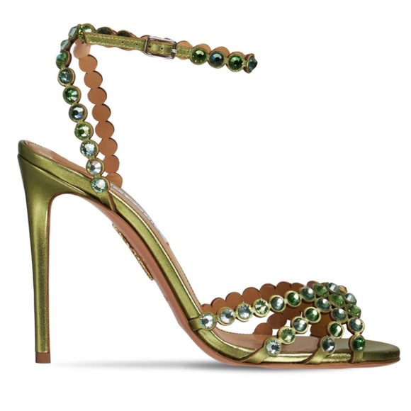 Aquazzura Shoes - BNIB Aquazzura tequila sandal 105mm-size 40- LIME
